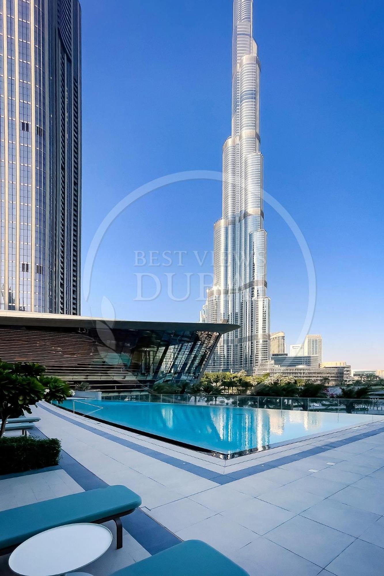 Prime Burj Khalifa&Fountain Views 2 Bdr Apartment دبي المظهر الخارجي الصورة