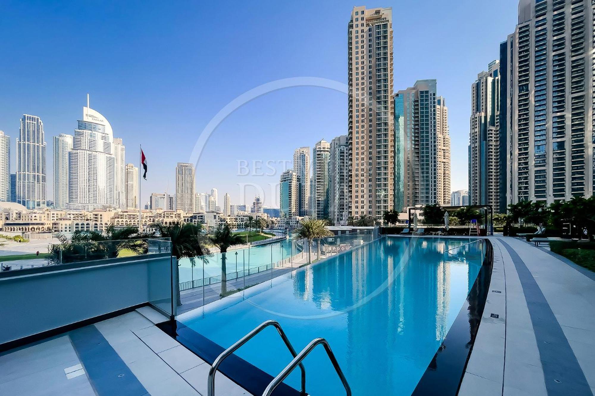 Prime Burj Khalifa&Fountain Views 2 Bdr Apartment دبي المظهر الخارجي الصورة