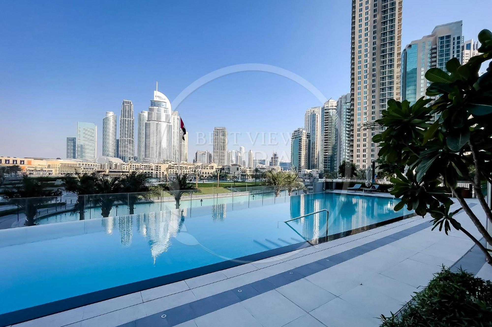 Prime Burj Khalifa&Fountain Views 2 Bdr Apartment دبي المظهر الخارجي الصورة