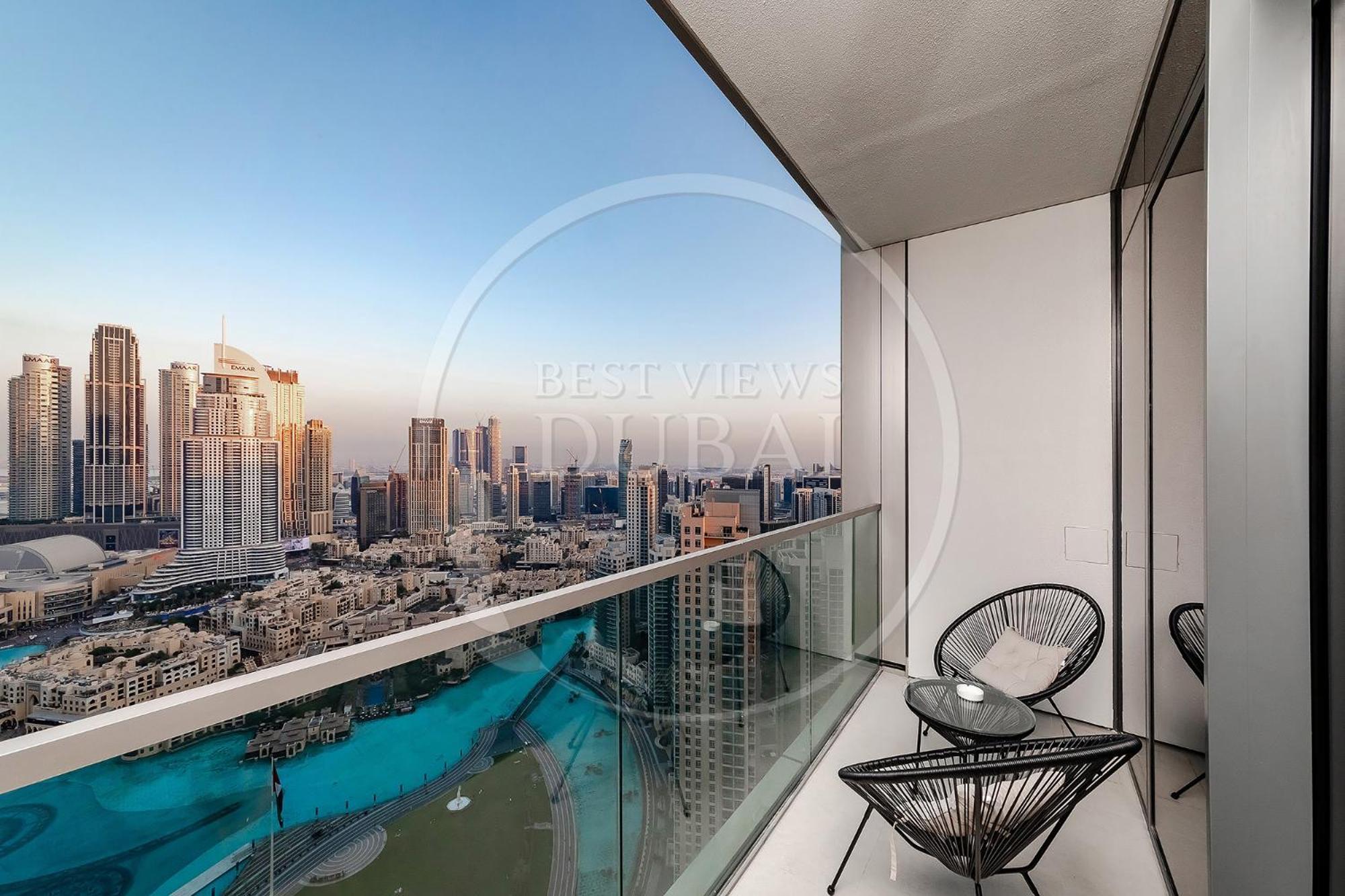 Prime Burj Khalifa&Fountain Views 2 Bdr Apartment دبي المظهر الخارجي الصورة