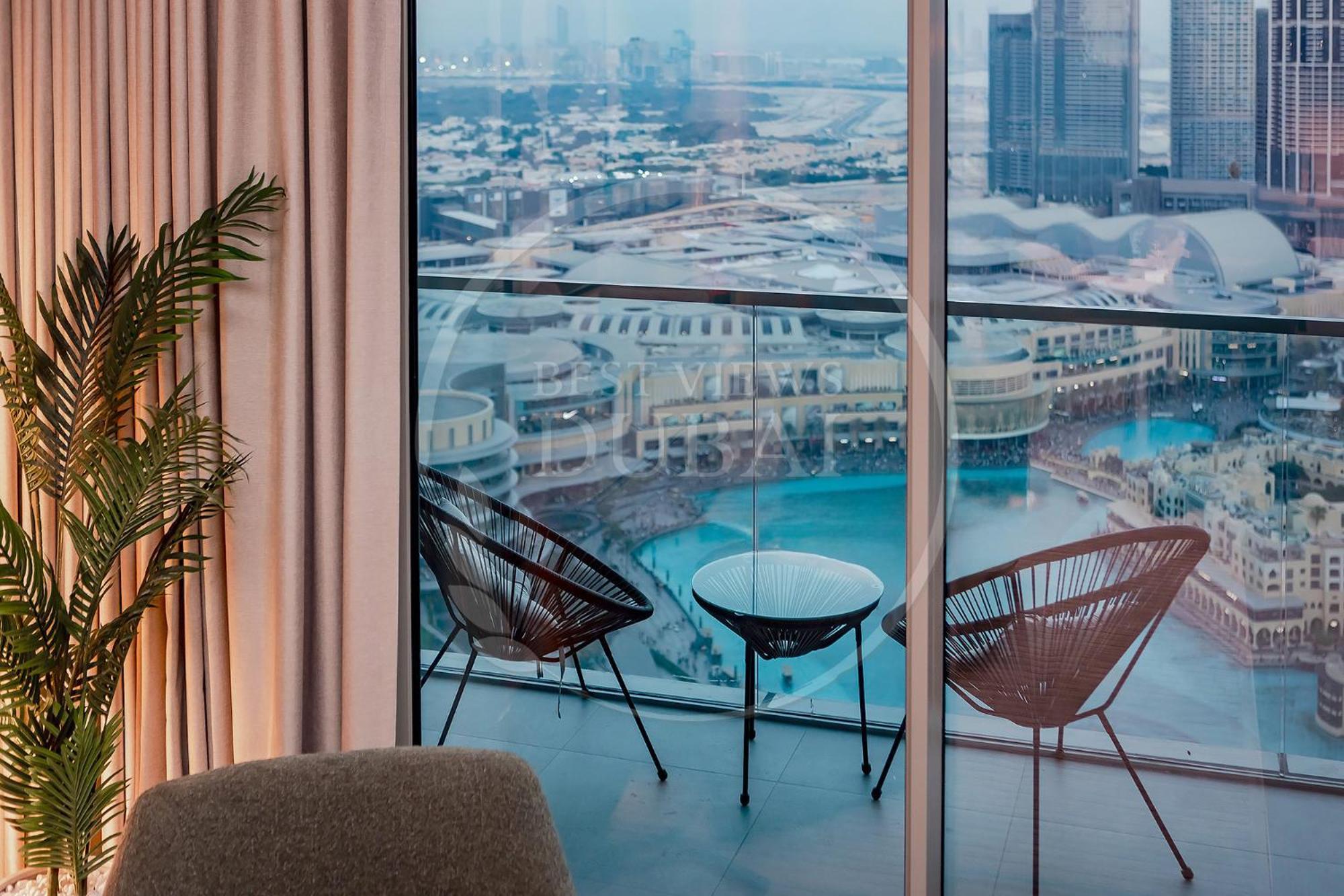 Prime Burj Khalifa&Fountain Views 2 Bdr Apartment دبي المظهر الخارجي الصورة
