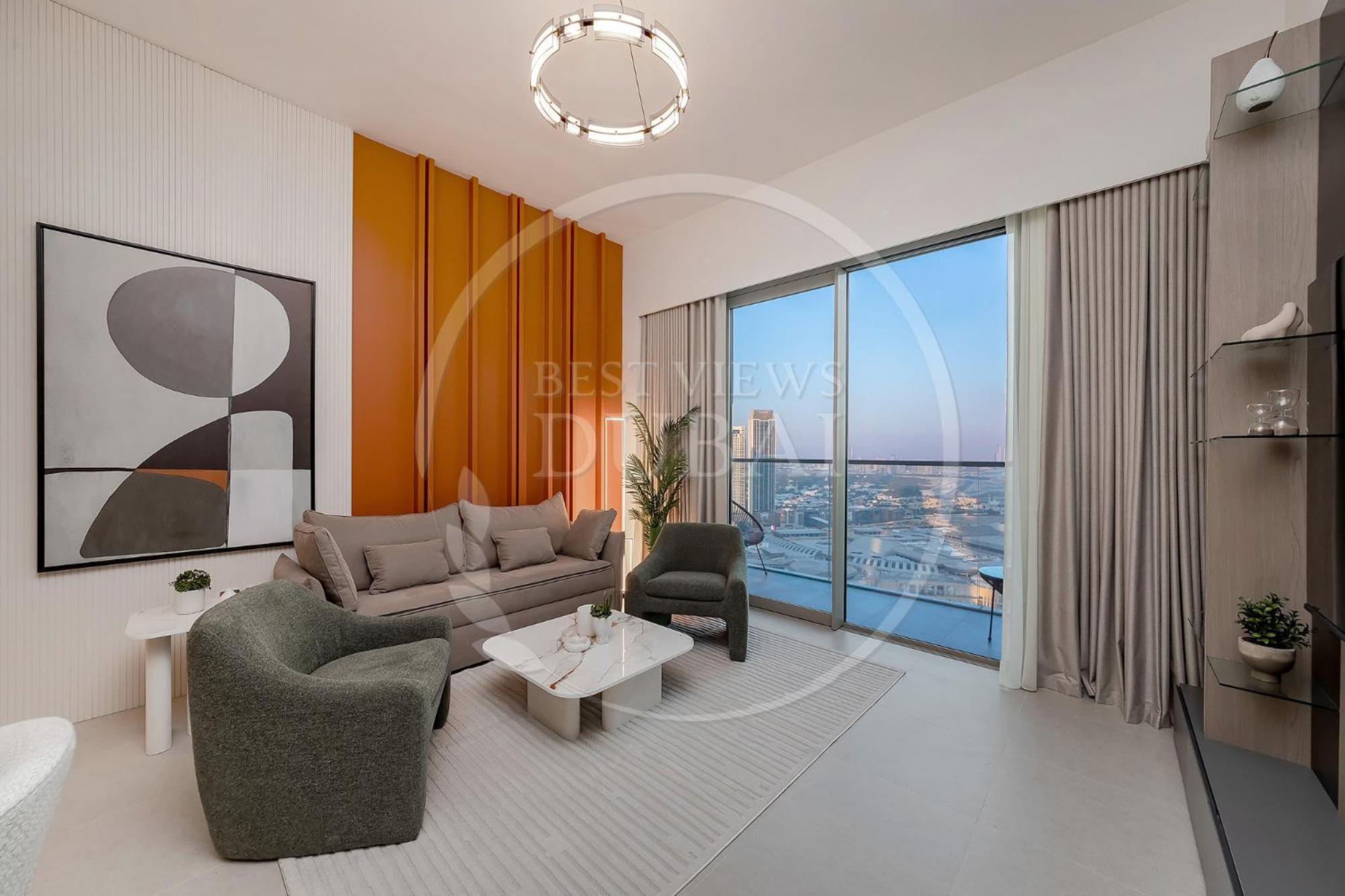 Prime Burj Khalifa&Fountain Views 2 Bdr Apartment دبي المظهر الخارجي الصورة