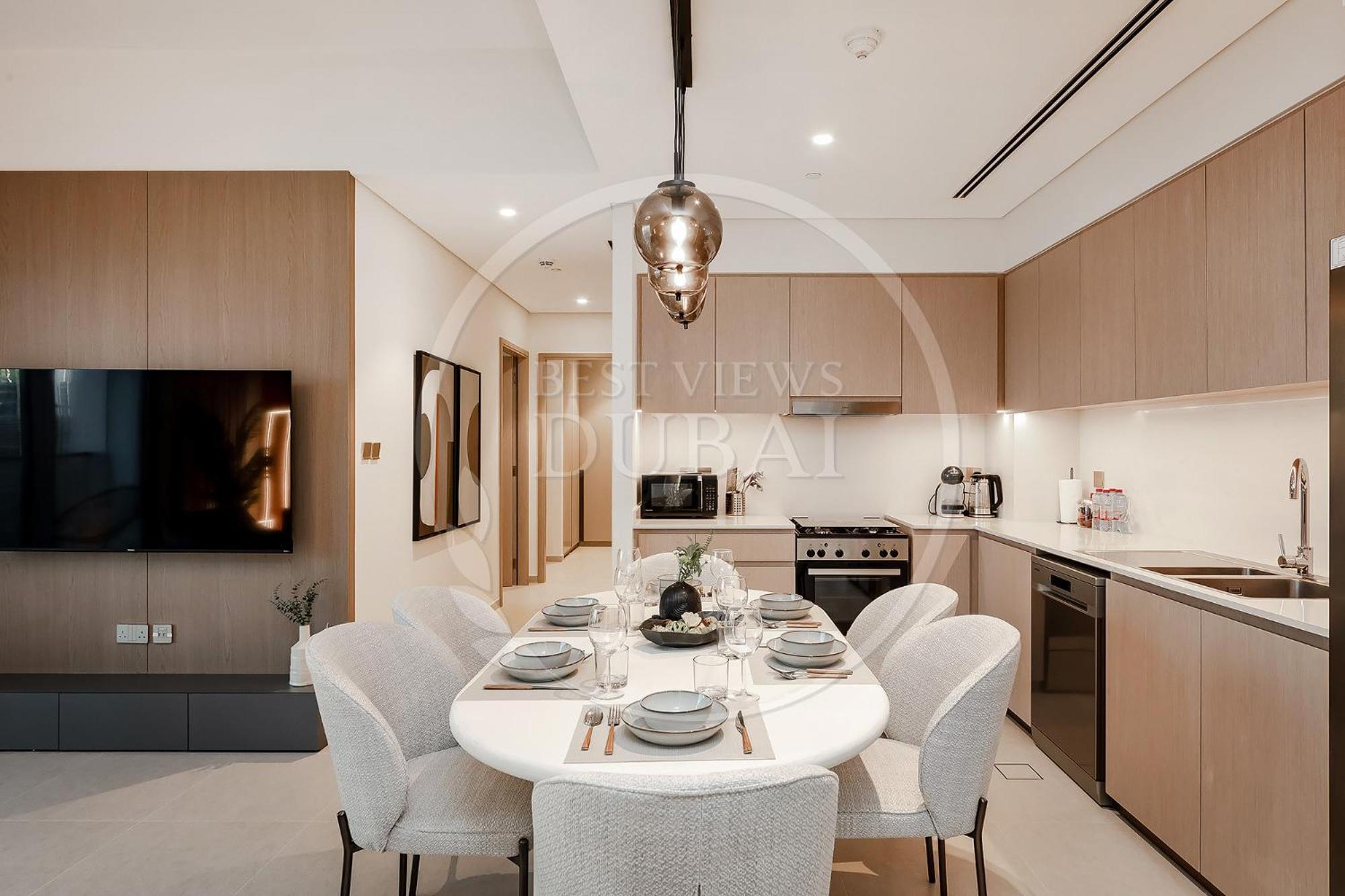 Prime Burj Khalifa&Fountain Views 2 Bdr Apartment دبي المظهر الخارجي الصورة